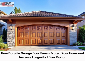 Blog - Door Doctor image How Durable Garage Door Panels Protect Your Home and Increase Longevity  Door Doctor